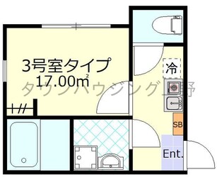 ディアマンテ北千住の物件間取画像